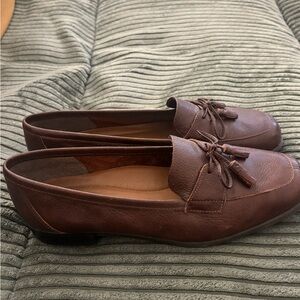 Naturalizer Brown Leather Women's Loafers